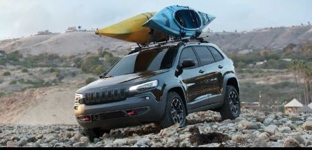 jeep cherokee w/ kayak