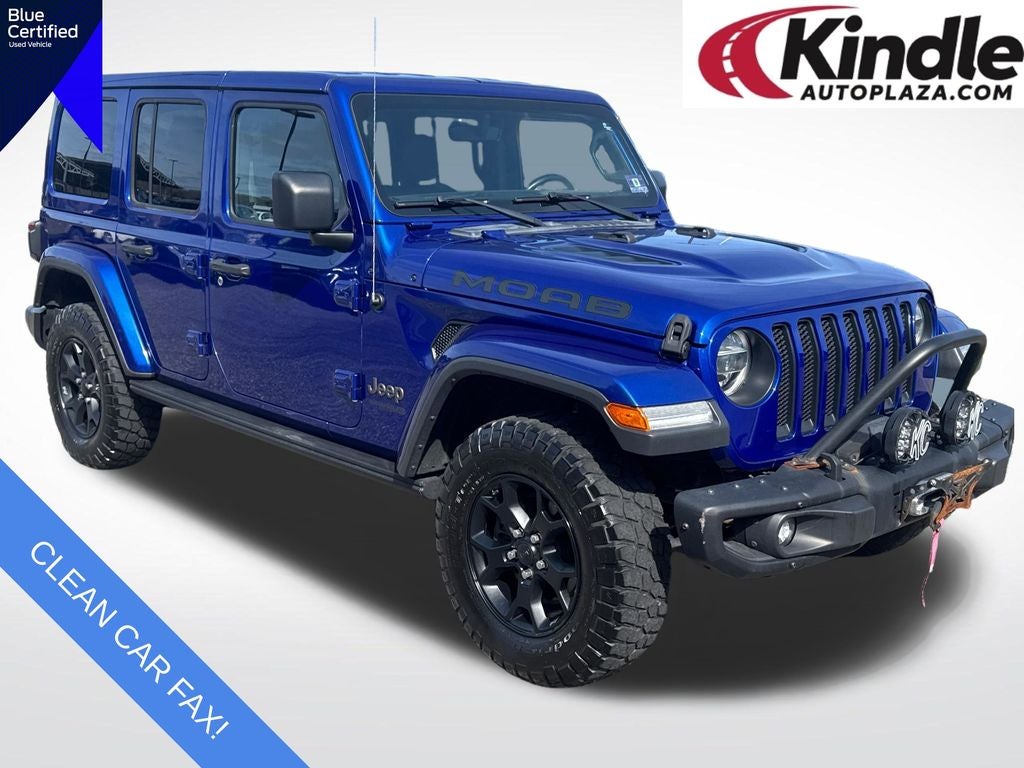 2019 Jeep Wrangler Unlimited Moab w/VERY LOW MILES