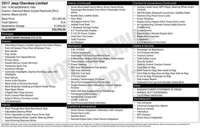 2017 Jeep Cherokee Limited