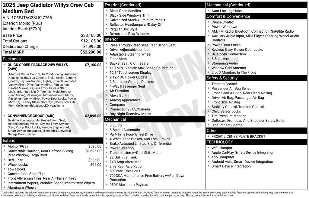 2025 Jeep Gladiator Willys - Photo 30
