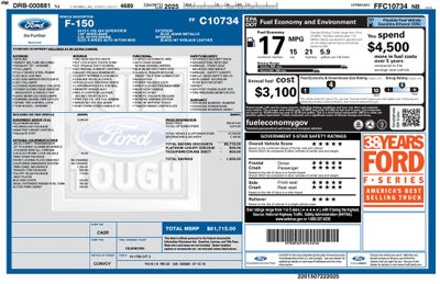 2015 Ford F-150 Platinum VERY LOW MILES!