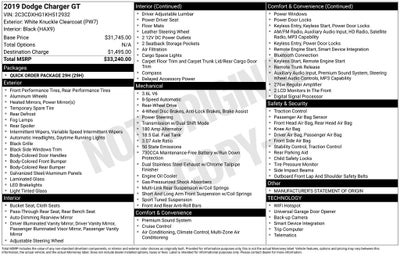 2019 Dodge Charger GT