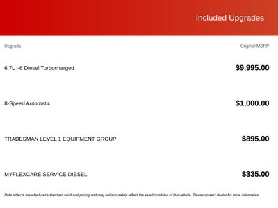 2026 RAM 3500 Tradesman