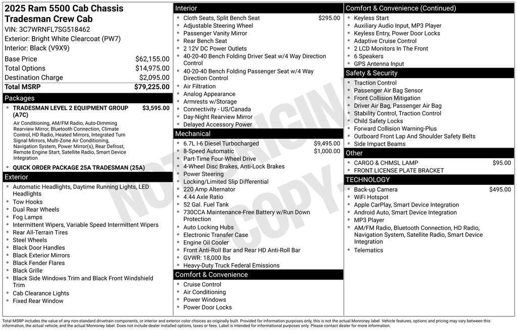 2025 RAM 5500HD Tradesman