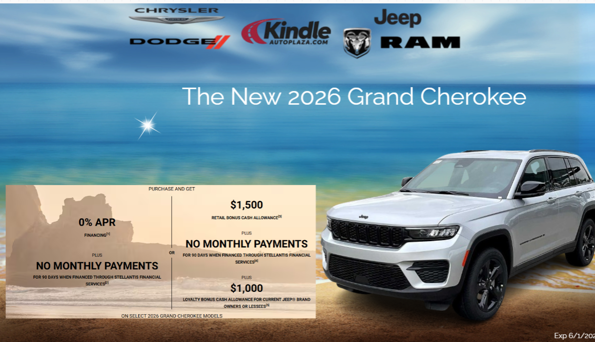 Grand cherokee offer