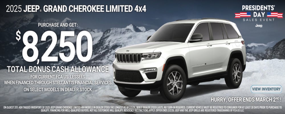 Grand Cherokee lease